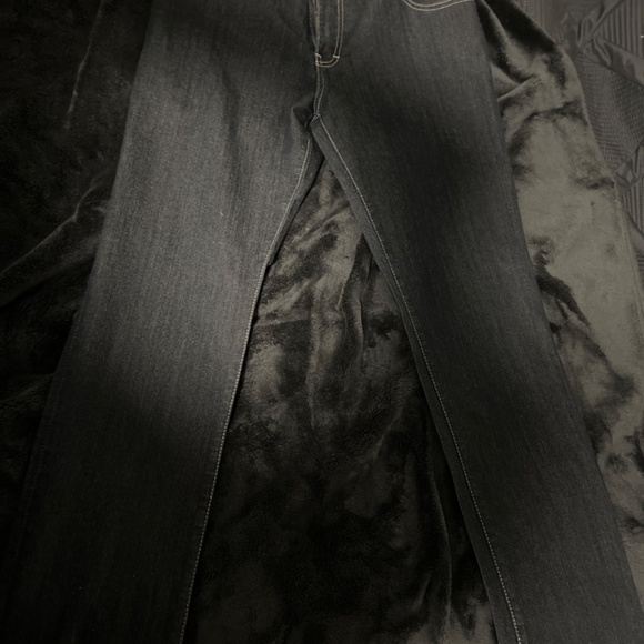 Custom Designer Blue Delta Jeans - Picture 3 of 4